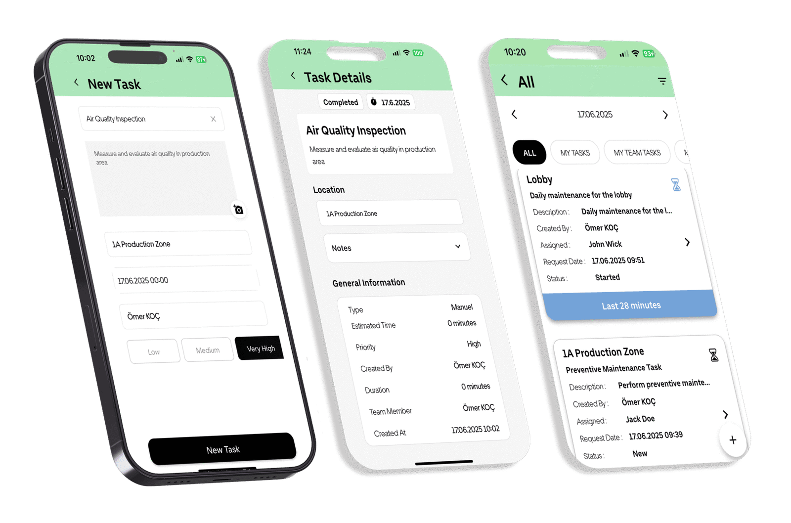 Home AI Task Flow Dashboard — JO.ai